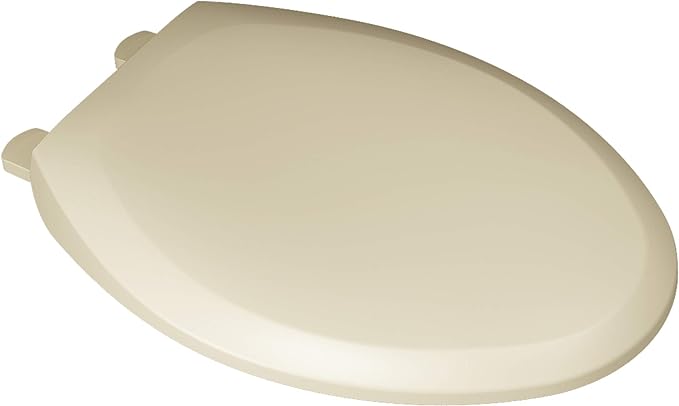 NEW - American Standard 5321A65CT.021 Champion Slow-Close Elongated Toilet Seat, Bone - Retail $67