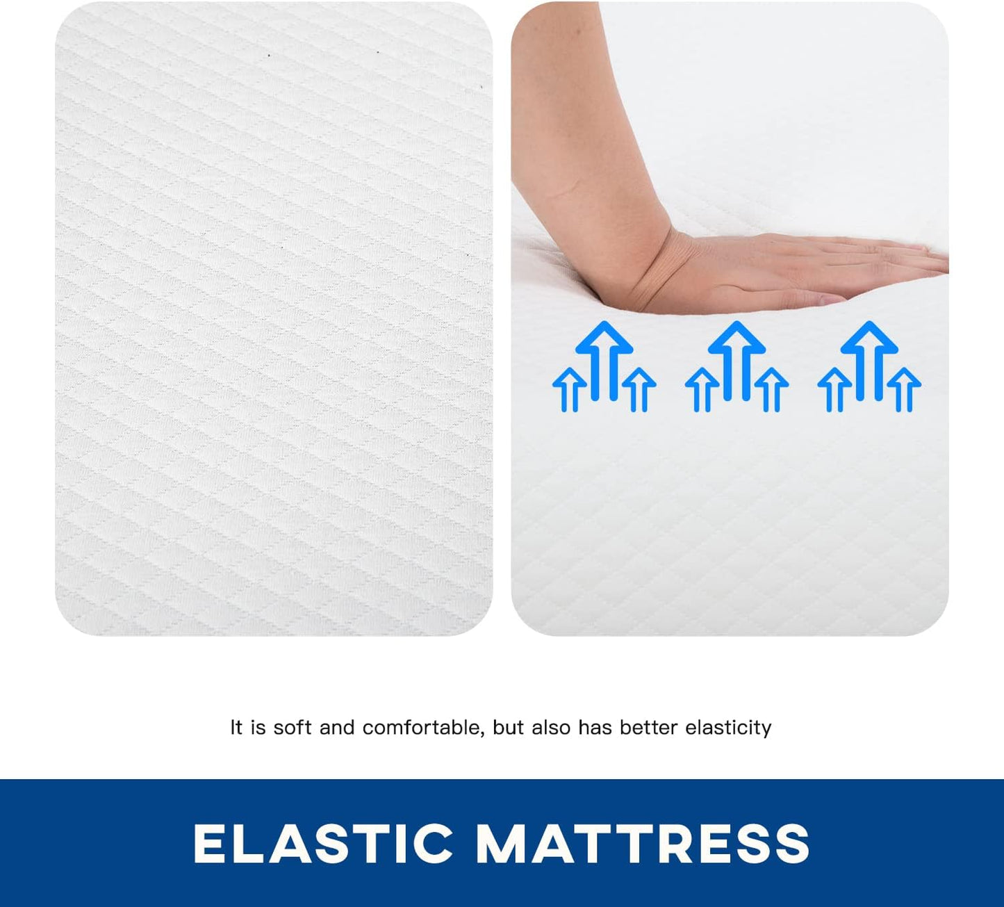 NEW - Queen 6 inch Gel Memory Foam Mattress for Cool Sleep & Pressure Relief, Medium Firm Mattresses CertiPUR-US Certified/Bed-in-a-Box/Pressure Relieving (6 in, Queen) - Retail $109