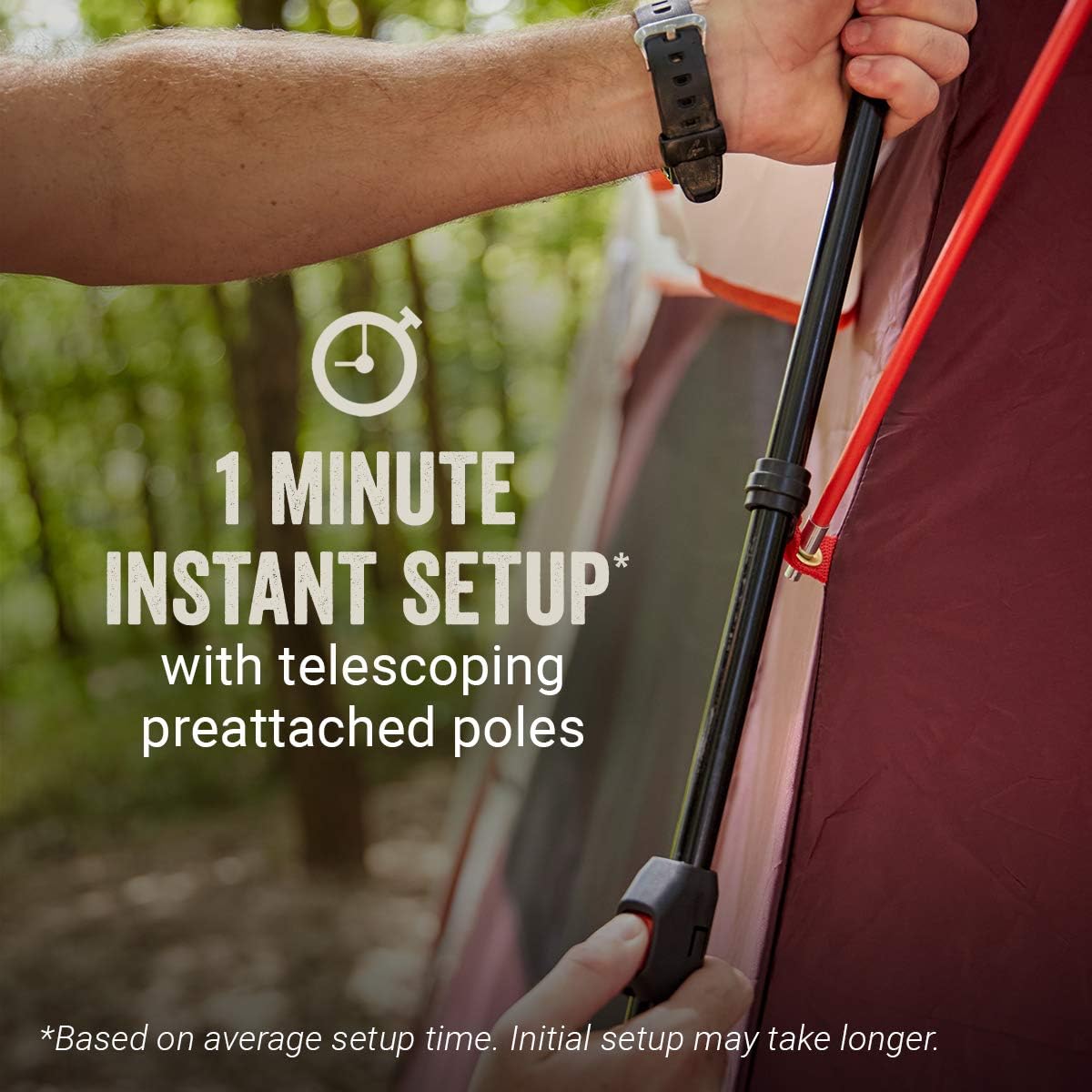 NEW - Coleman 8-Person Camping Tent | Skylodge Instant Tent - Retail $359