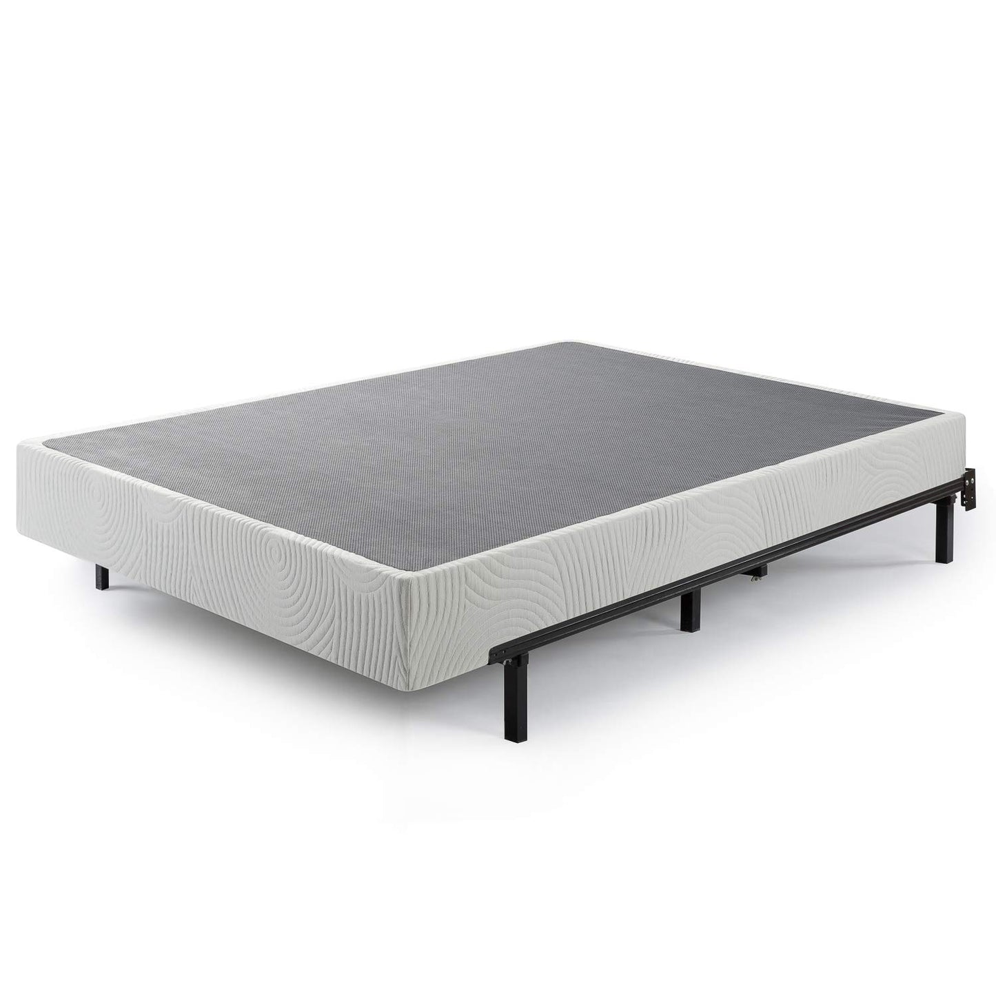Zinus Victor 9 Inch Quick Lock High Profile Smart Box Spring / Mattress Foundation / Strong Steel Structure / Easy Assembly, Queen