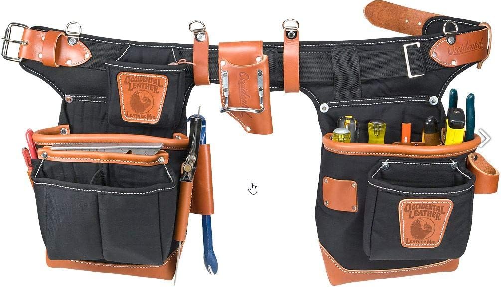 Occidental Leather 9850 Adjust-to-Fit Fat - Retail $376