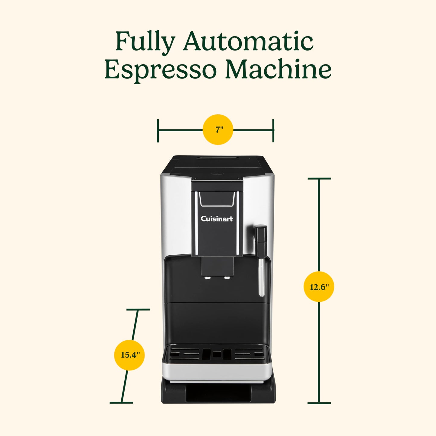 Cuisinart Espresso Bar Fully Automatic Espresso Machine EM-550