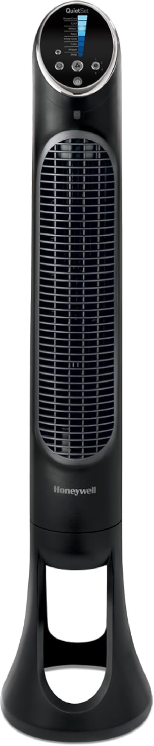 Honeywell QuietSet Whole Room Tower Fan-Black, HYF290B