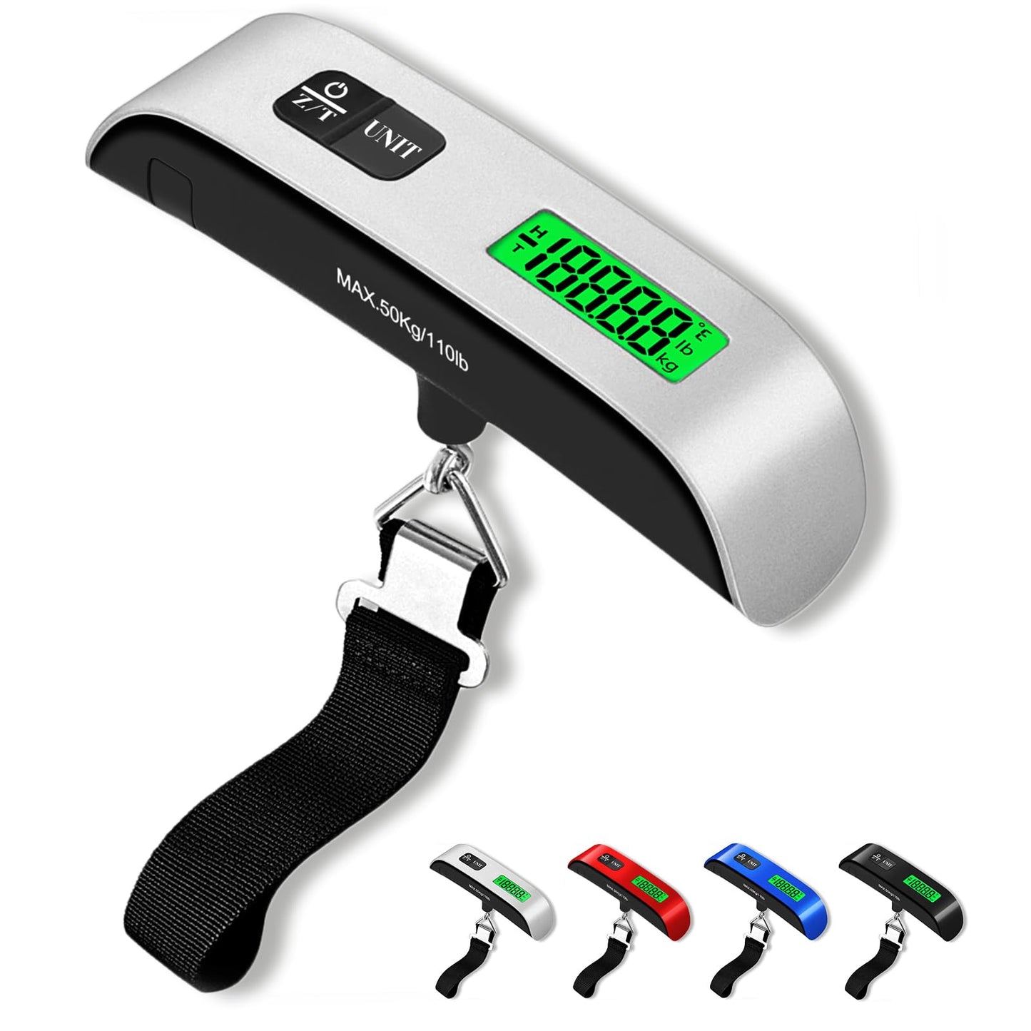 Luggage Scale, 110lb Luggage Weight Scale, LED Display, Luggage Scale Travel