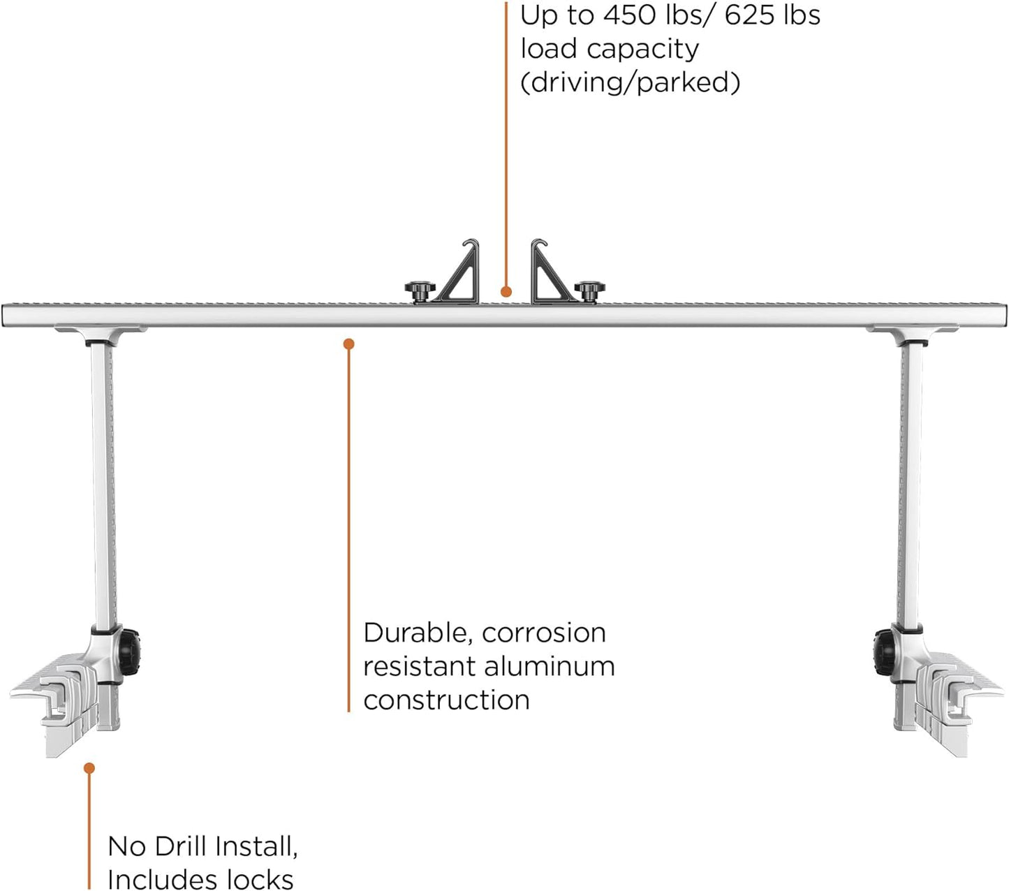 NEW in Box - Thule Xsporter Pro Multi-Height Aluminum Truck Rack - Retail $1049