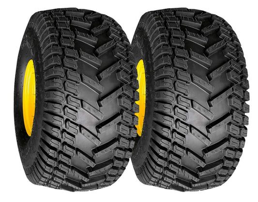 NEW - Turf Traction 20x8.00-8 Rear Tire Assembly Replacements for John Deere Riding Mowers, Set of 2 - Retail $189