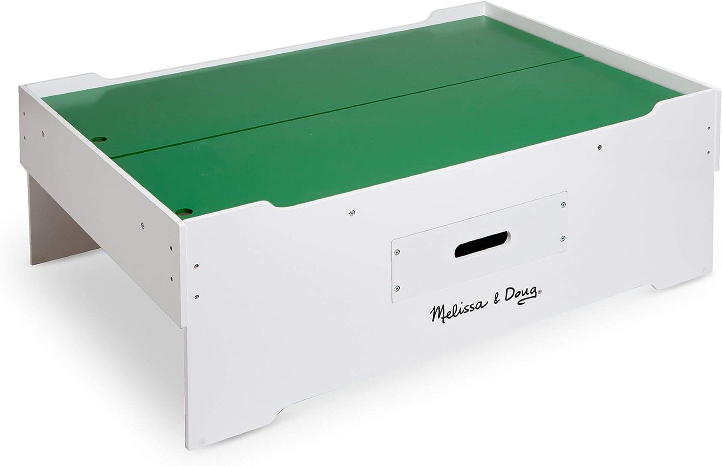 NEW - Melissa & Doug Deluxe Wooden Multi-Activity Play Table, H: 57.5 x W: 25 x D: 5.7 - Retail $194