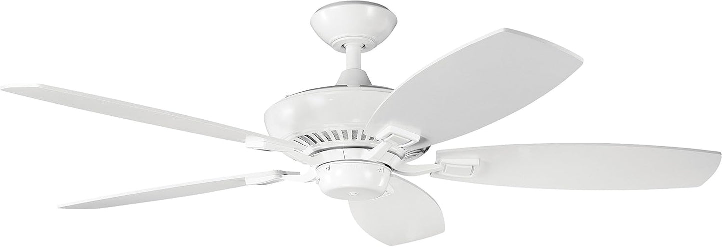 NEW - Kichler White 300117WH 52-Inch Canfield Fan - Retail $214