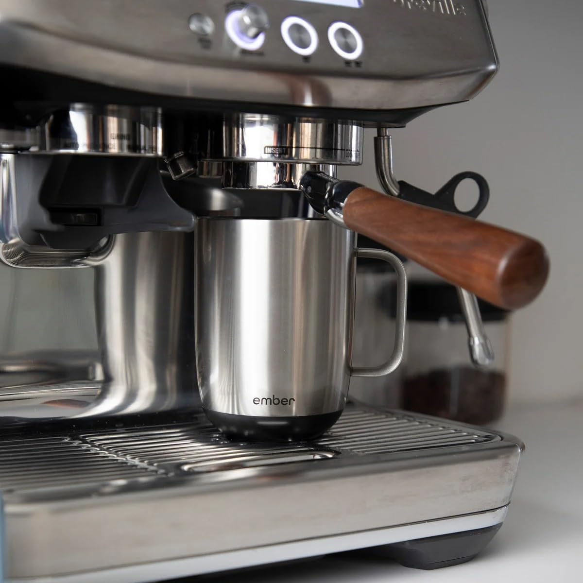 NEW - Ember Mug 2, 14 oz, Temperature Control Smart Mug, Stainless Steel