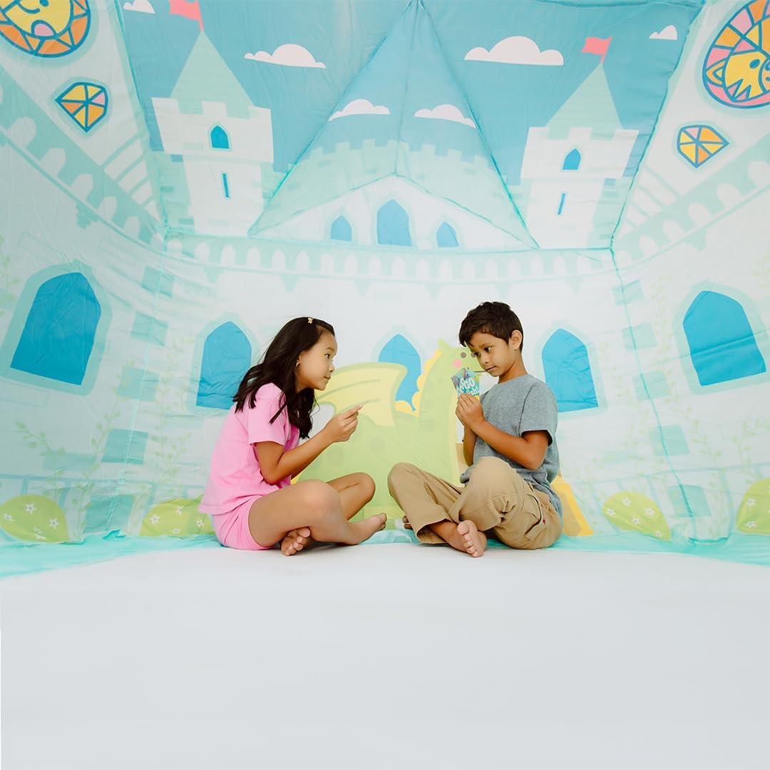 Chuckle & Roar - Inflatable Air Castle - Simple Imagination Play - Great for Toddlers - Ages 3 and Up