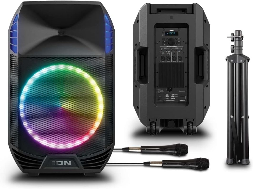 ION Audio Total PA Extreme High-Power Bluetooth Speaker System with Sonic Wide Premium Audio and Acoustic Optimization
