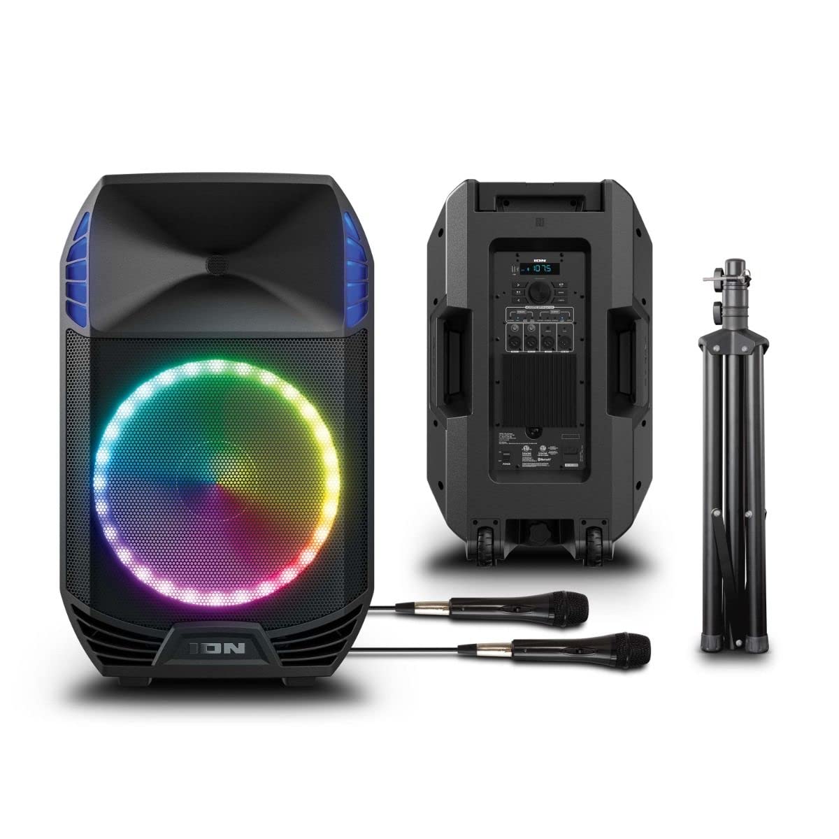 ION Audio Total PA Extreme High-Power Bluetooth Speaker System with Sonic Wide Premium Audio and Acoustic Optimization