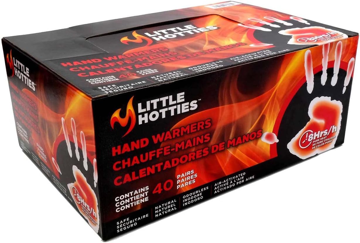 NEW - Little Hotties Hand Warmers, 40 Pairs - Retail $21