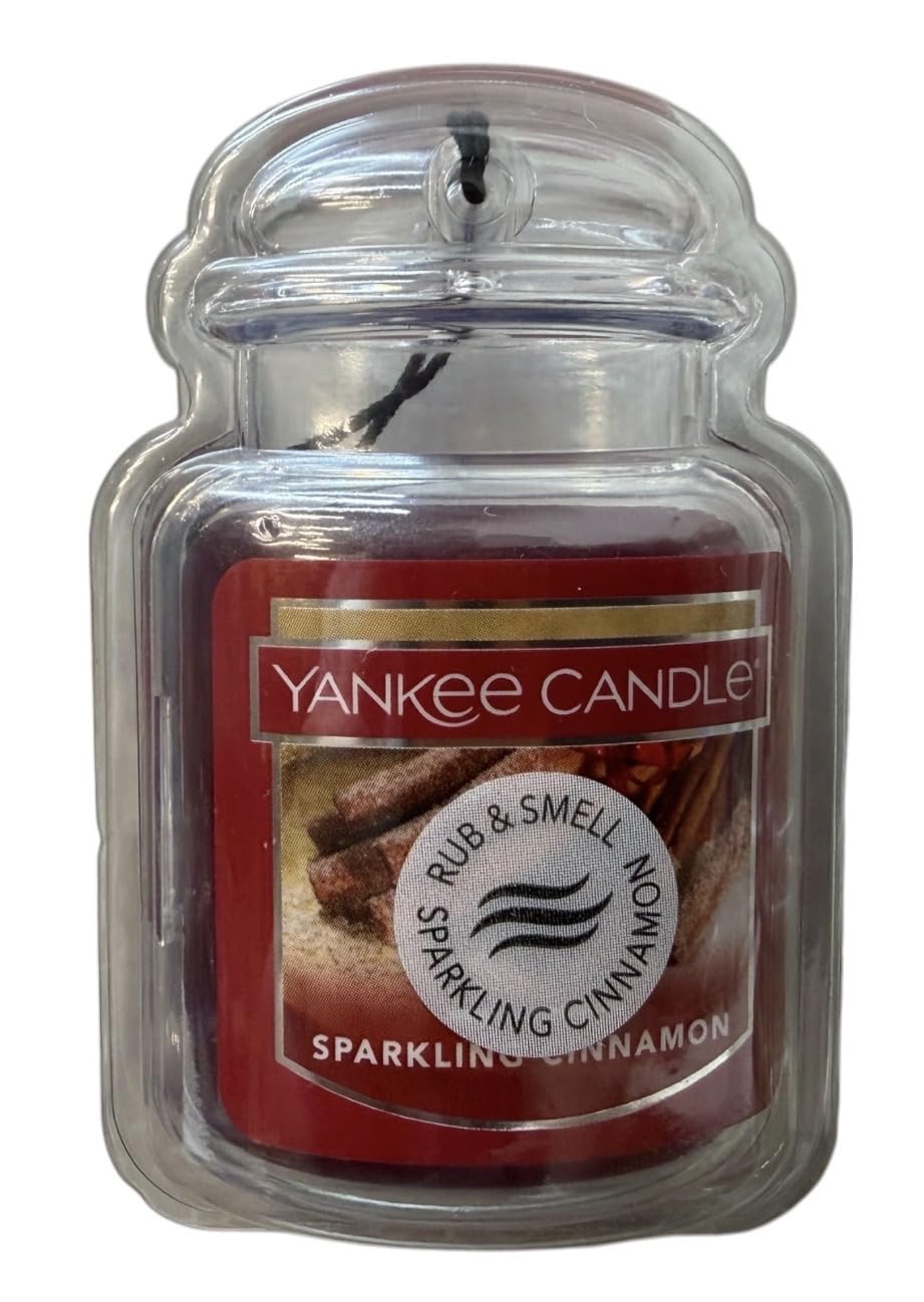 Yankee Candle Holiday Car Jar Ultimate Air Freshener 5 Pack, Assorted Scents- Limited Holiday Edition