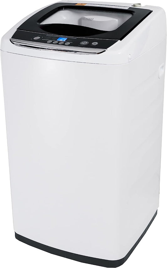 NEW - BLACK+DECKER Small Portable Washer, Washing Machine for Household Use, Portable Washer 0.9 Cu. Ft. with 5 Cycles, Transparent Lid & LED Display - Retail $284