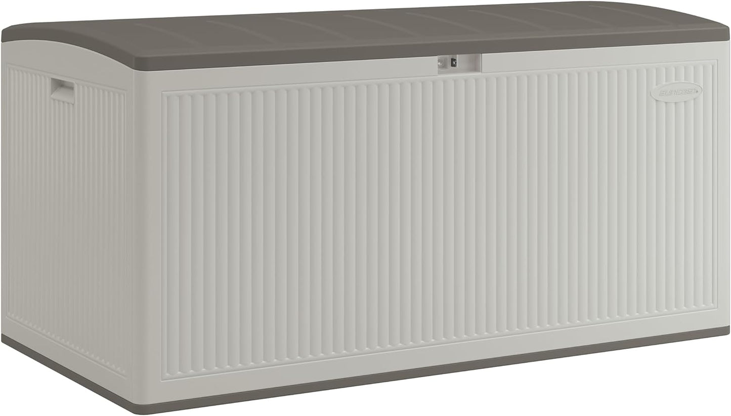 Suncast 160 Gallon Resin Deck Box - Retail $196