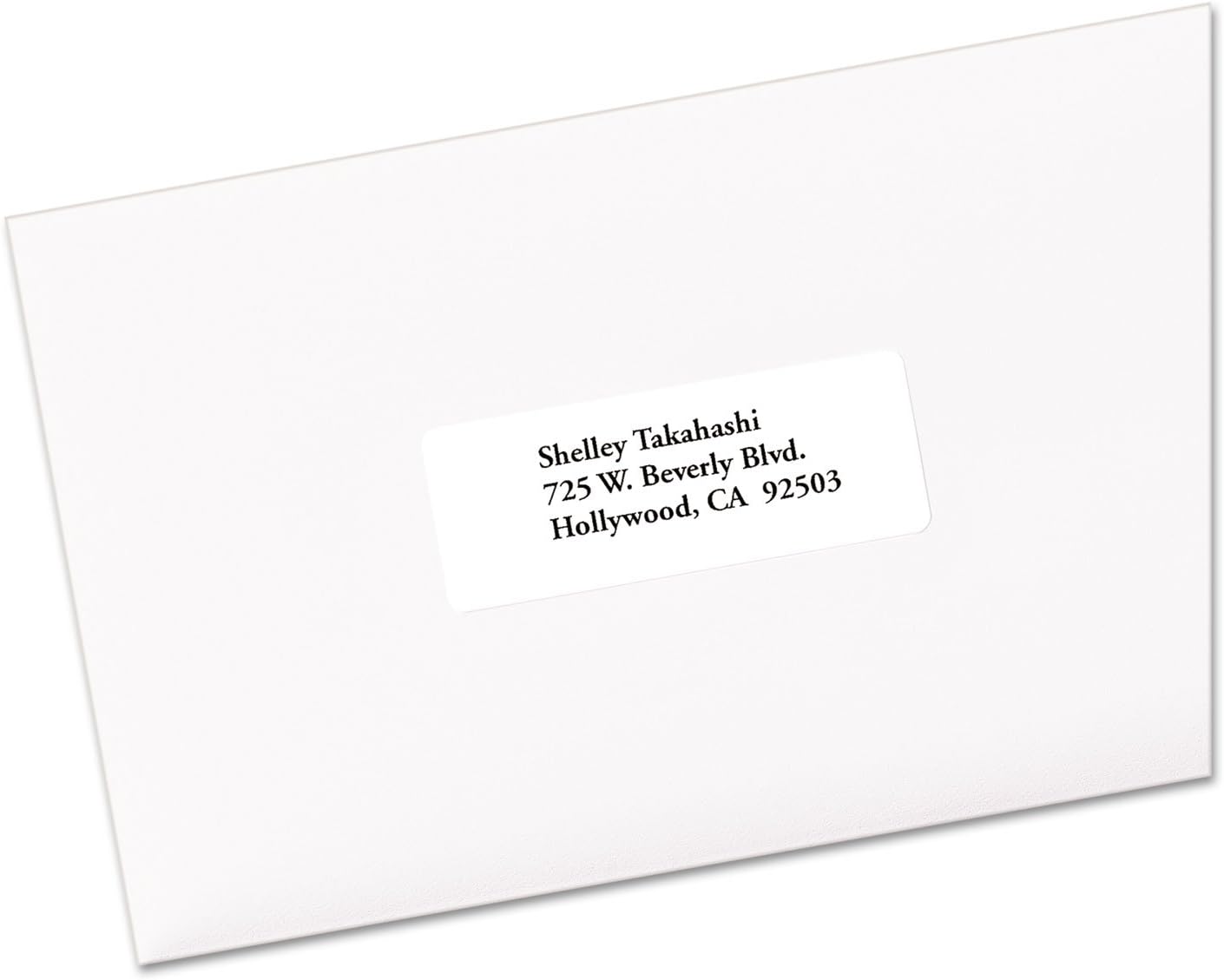 Avery 5960 Laser Labels, Mailing, 1-Inch x2-5/8-Inch, 7500/BX, White