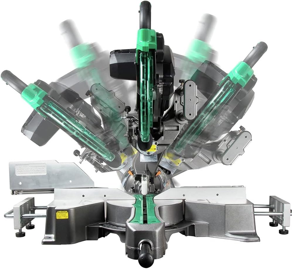 NEW - Metabo HPT Sliding Compound Miter Saw | 12-Inch Blade | Double Bevel | Laser Marker | 15-Amp Motor | C12RSH2S - Retail $299