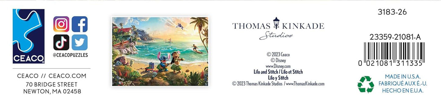 Ceaco Lilo and Stitch 1000PC Puzzle