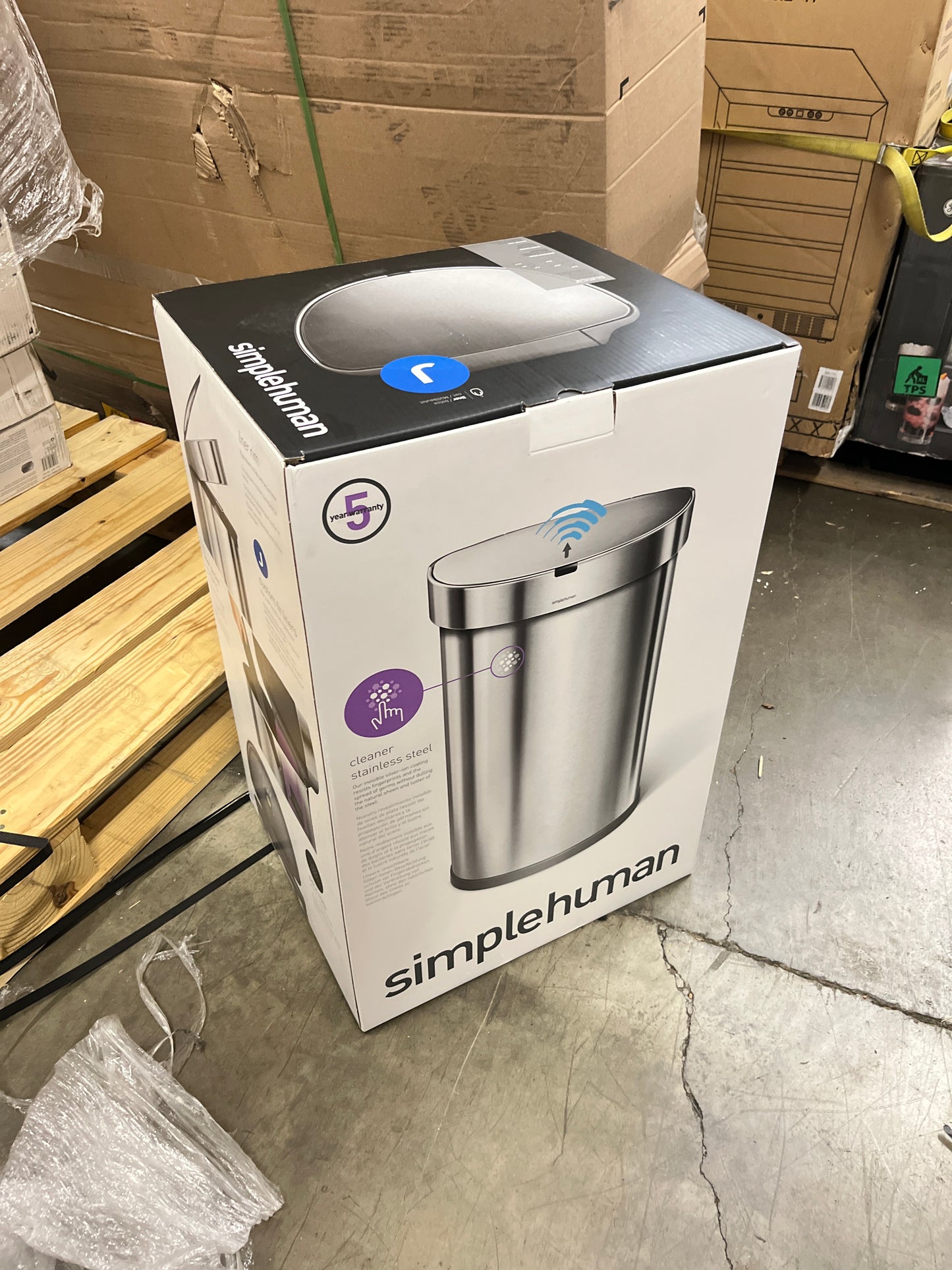 SIMPLEHUMAN 45L MOTION + - Retail $99