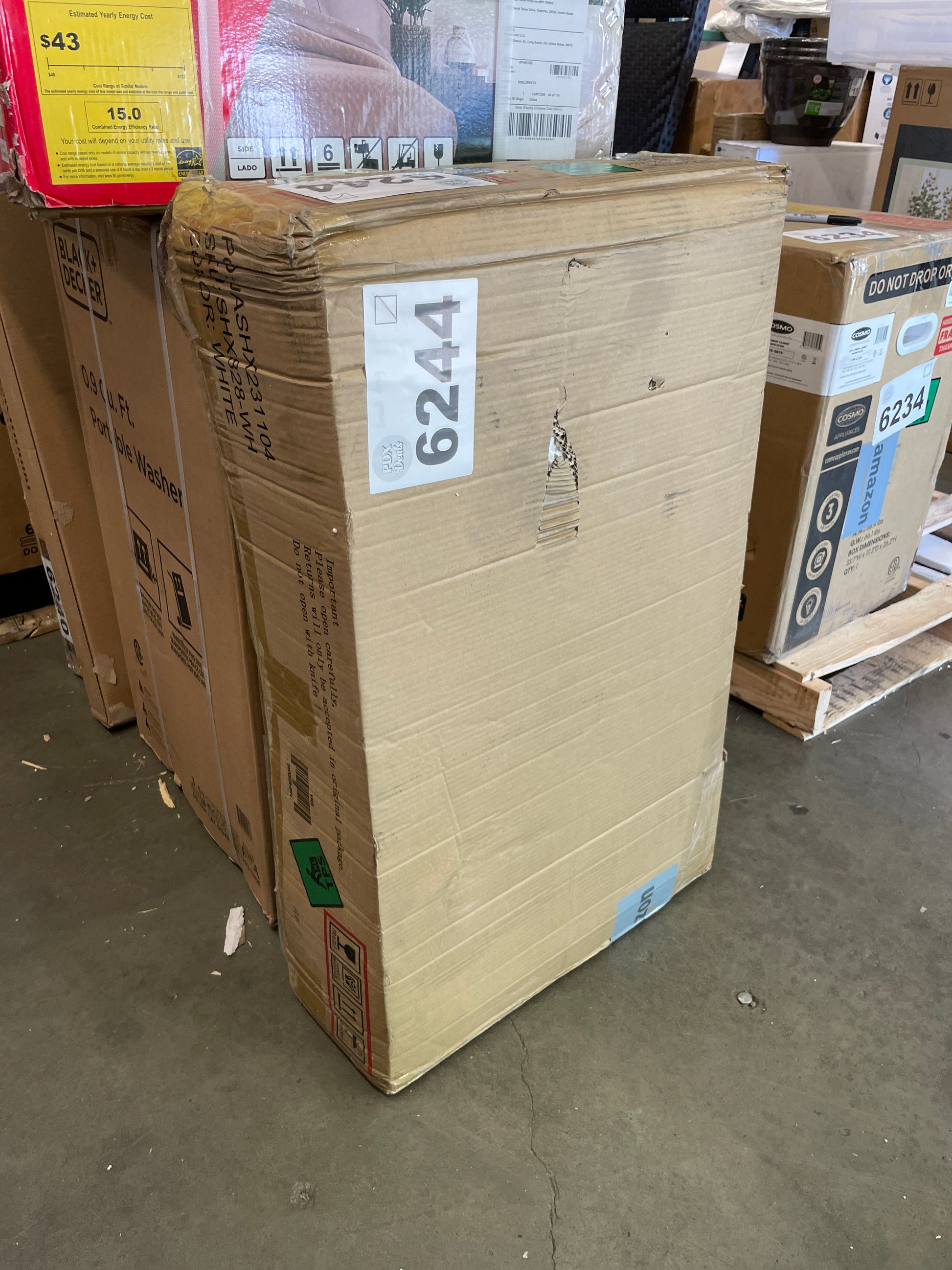 Shintenchi Kitchen Island Cart with Storage,Rolling Side Table on Wheels with Large Worktop, Cabinet,Towel Rack and Drawers for Kitchen,Dinning Room, White - Retail $116