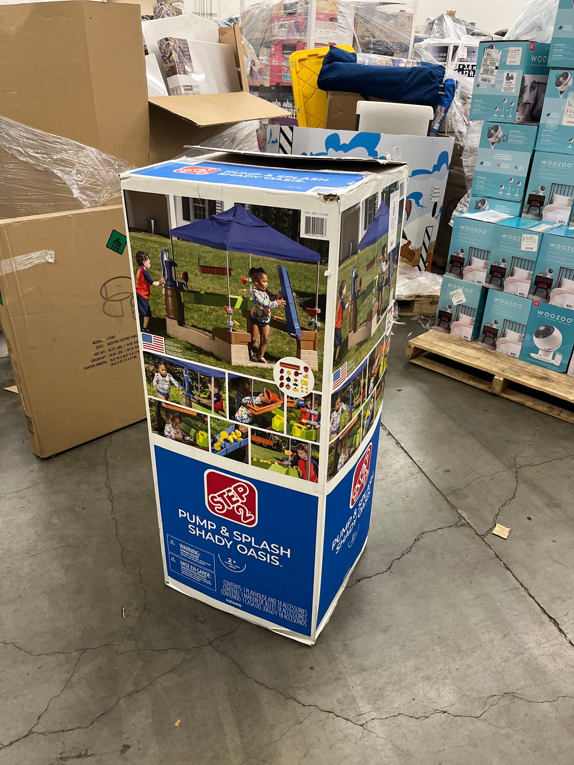 STEP2 PUMP N SPLASH OASIS - Retail $179