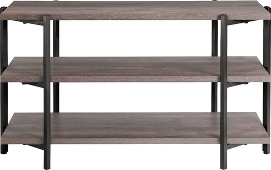 Insignia™ - TV Cabinet for Most TVs Up to 50" - Dark Wood