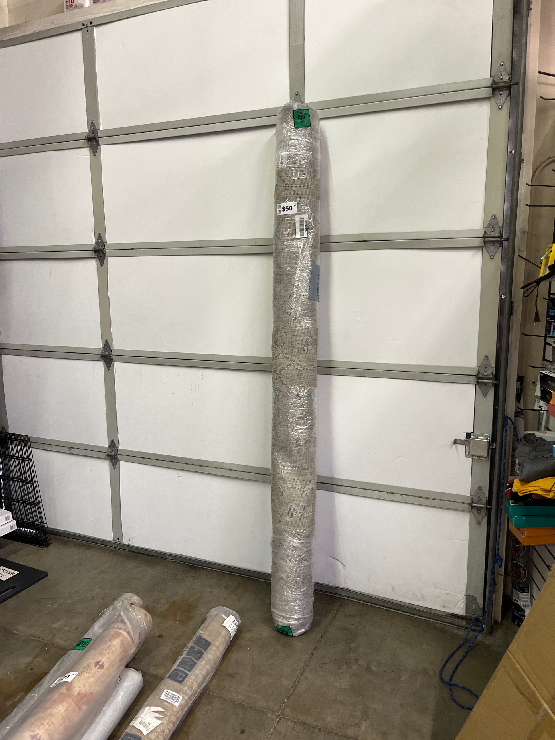 JONATHAN Y MOH210A-8 Ziri Moroccan Geometric Indoor Farmhouse Area-Rug Bohemian Minimalistic Easy-Cleaning Bedroom Kitchen Living Room Non Shedding, 8 X 10, Cream,gray - Retail $169