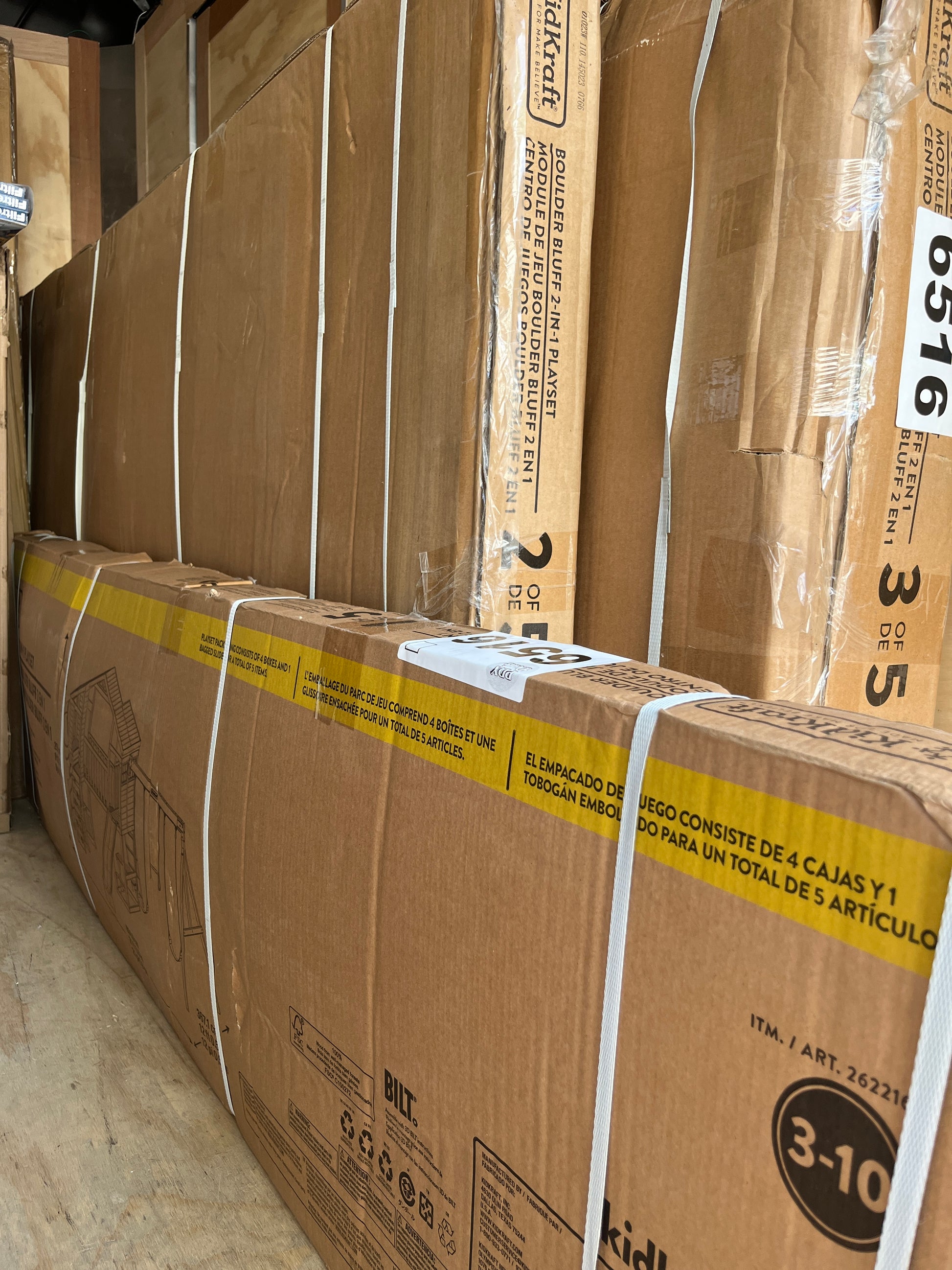 KIDKRAFT BOULDER SWINGSET - Retail $1299