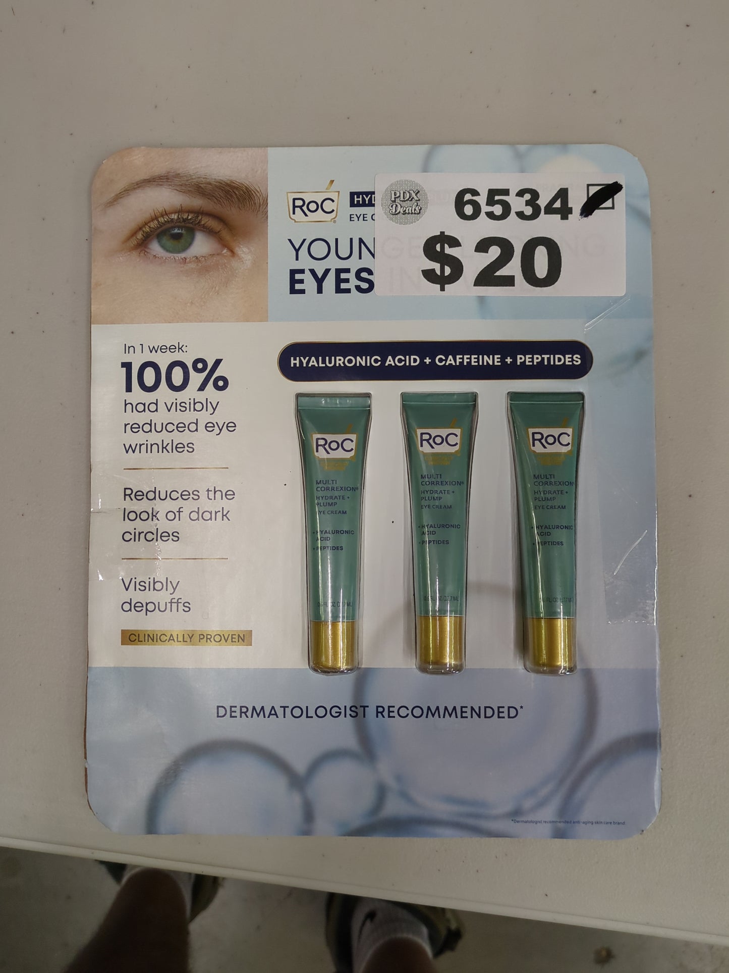 ROC HYDRATE AND PLUMP CAF - Retail $44