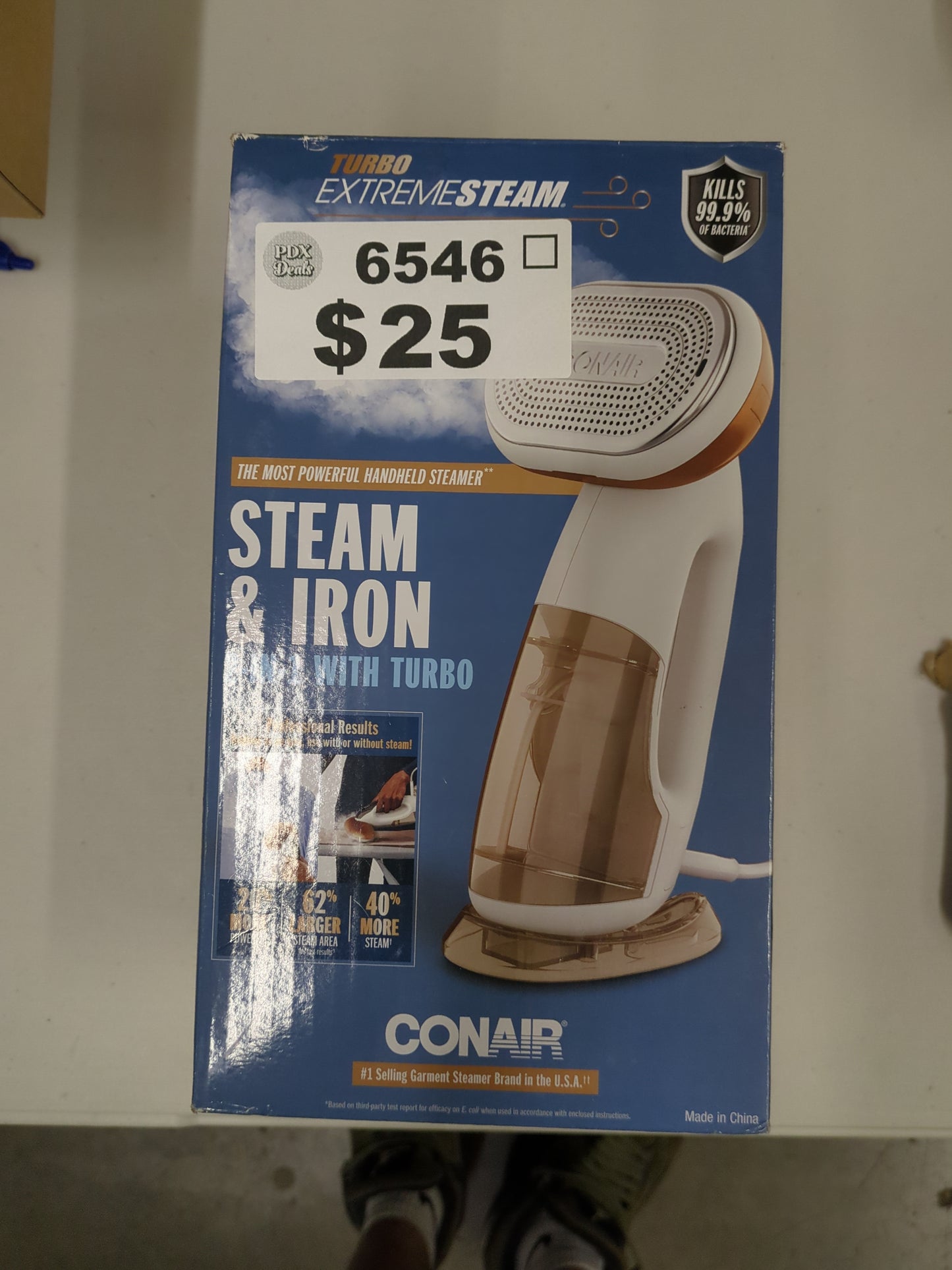 CONAIR HANDHELD STEAMER - Retail $49