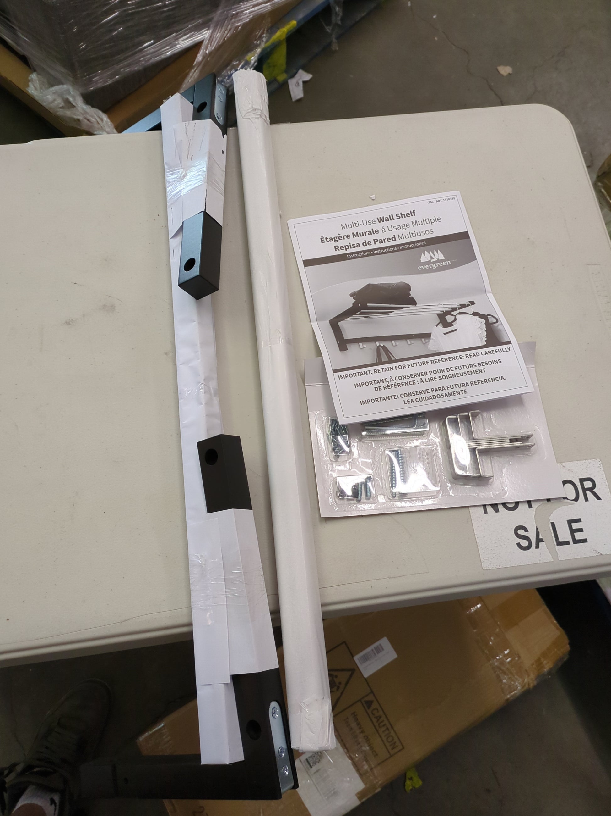 MULTI USE WALL SHELF P16 - Retail $19