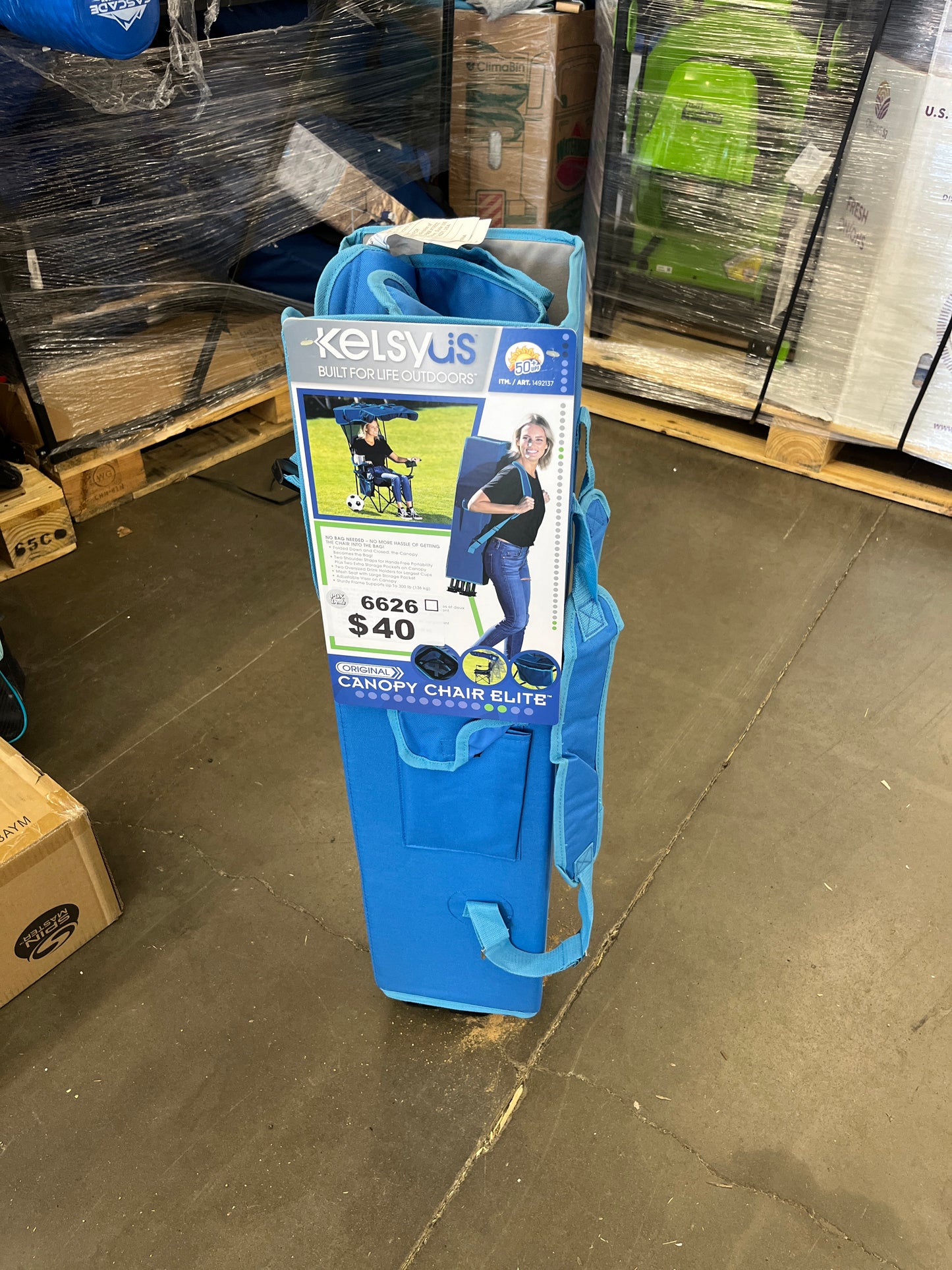 KELSYUS CANOPY CHAIR - Retail $79
