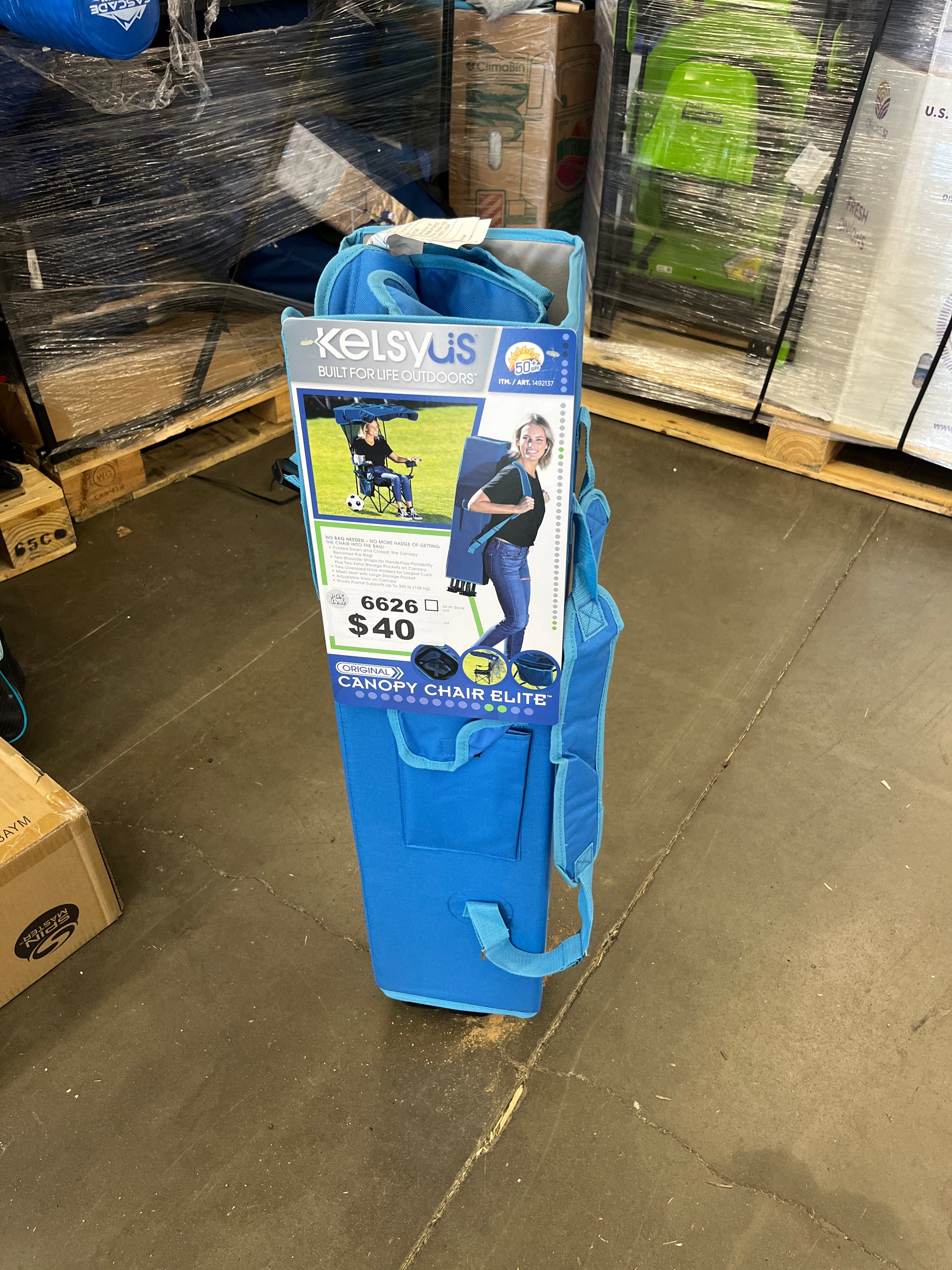 KELSYUS CANOPY CHAIR - Retail $79