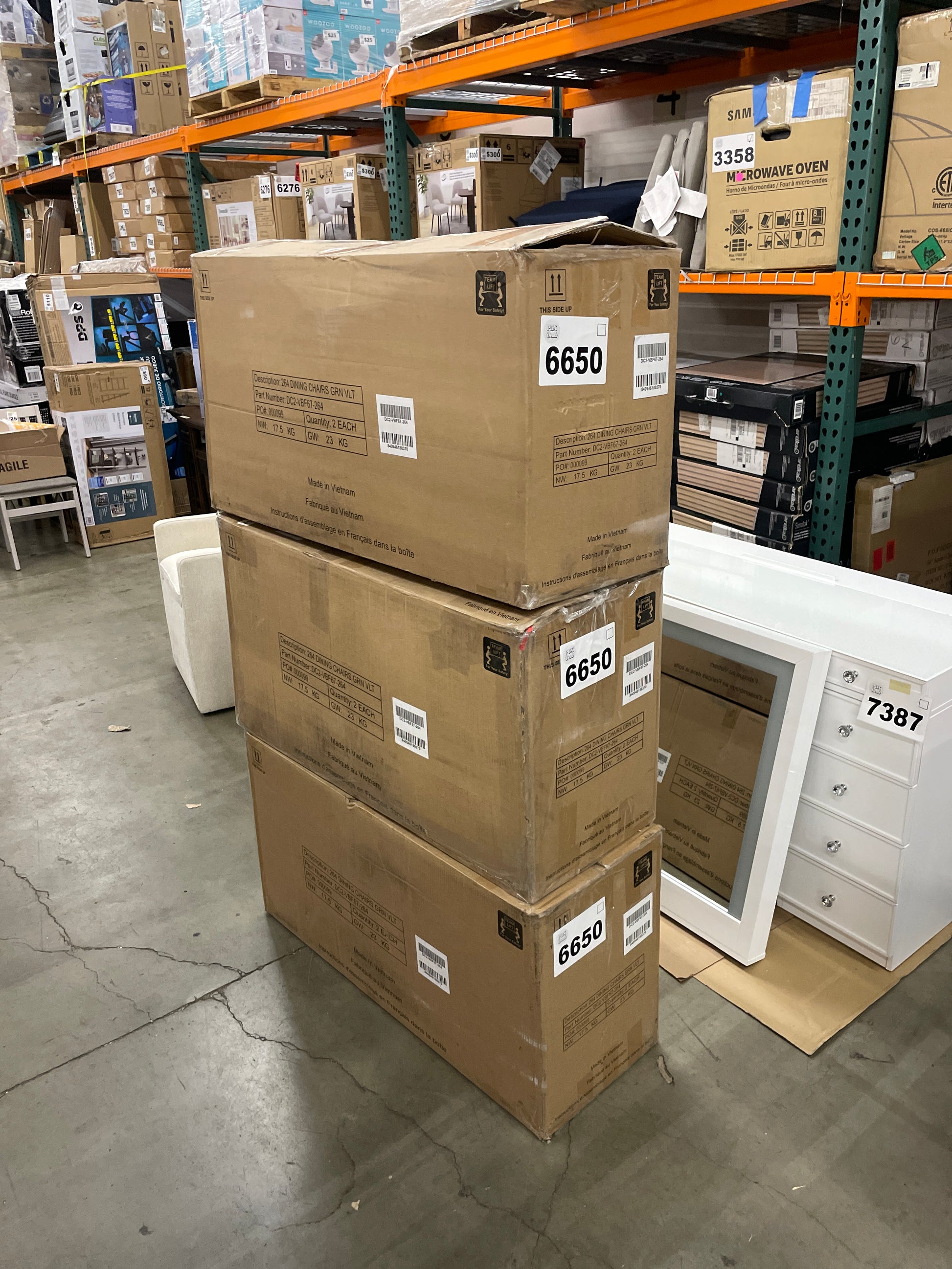 zzzzAUGUSTA 2PK CHAIR, GREEN - Retail $349