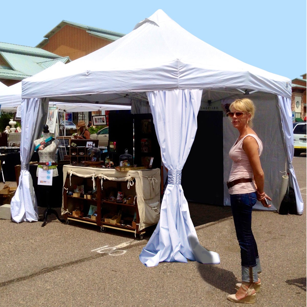 UnderCover 10' x 10' Instant Canopy with Side Walls