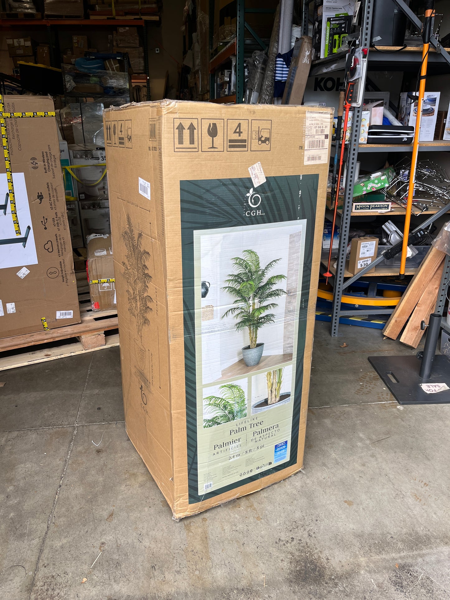 FAUX 8' ARECA PALM - Retail $299