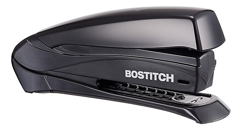 Bostitch® Inspire™ Spring-Powered Desktop Stapler, 20 Sheets Capacity, Black