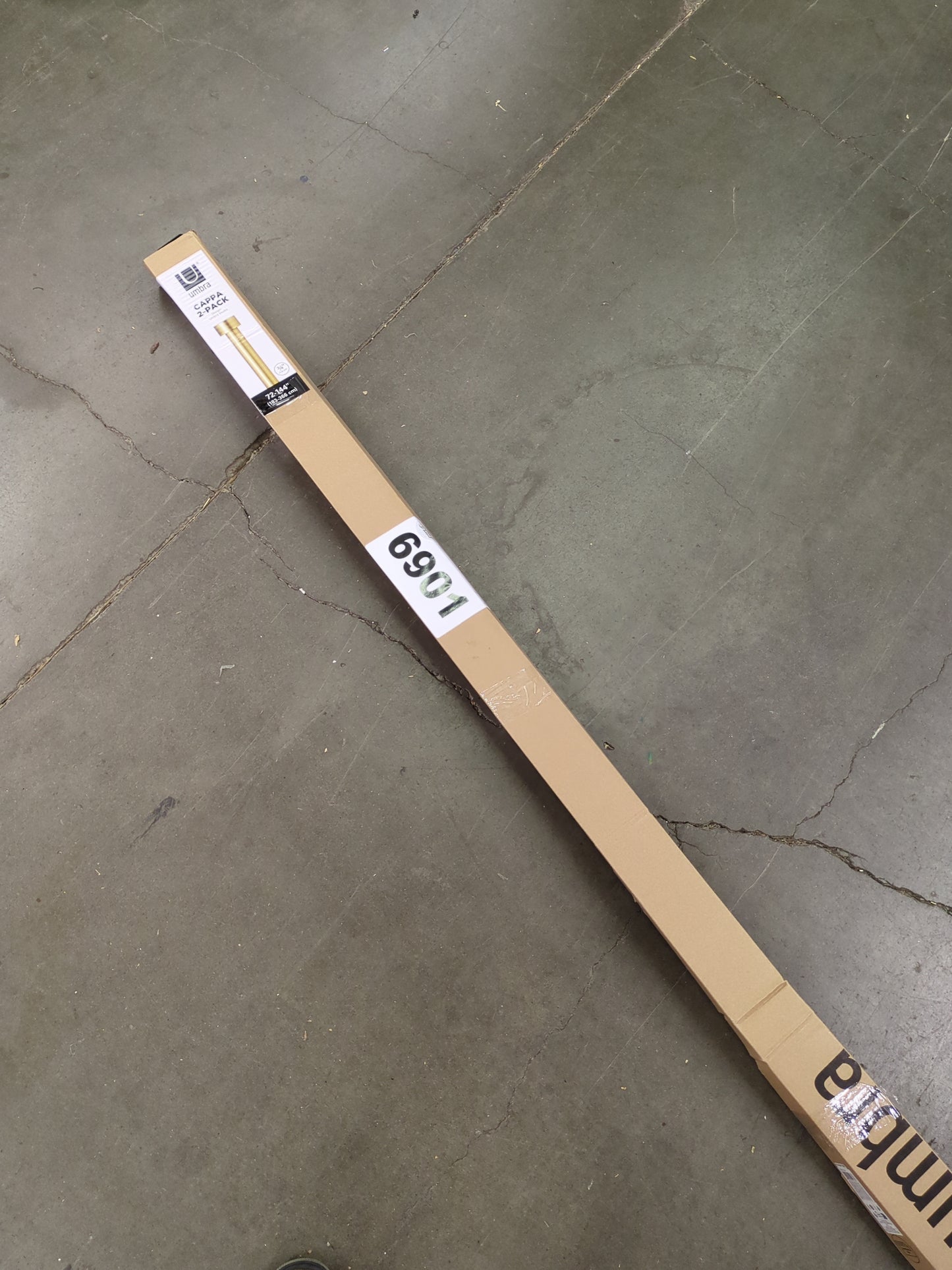 UMBRA CURTAIN ROD - Retail $49