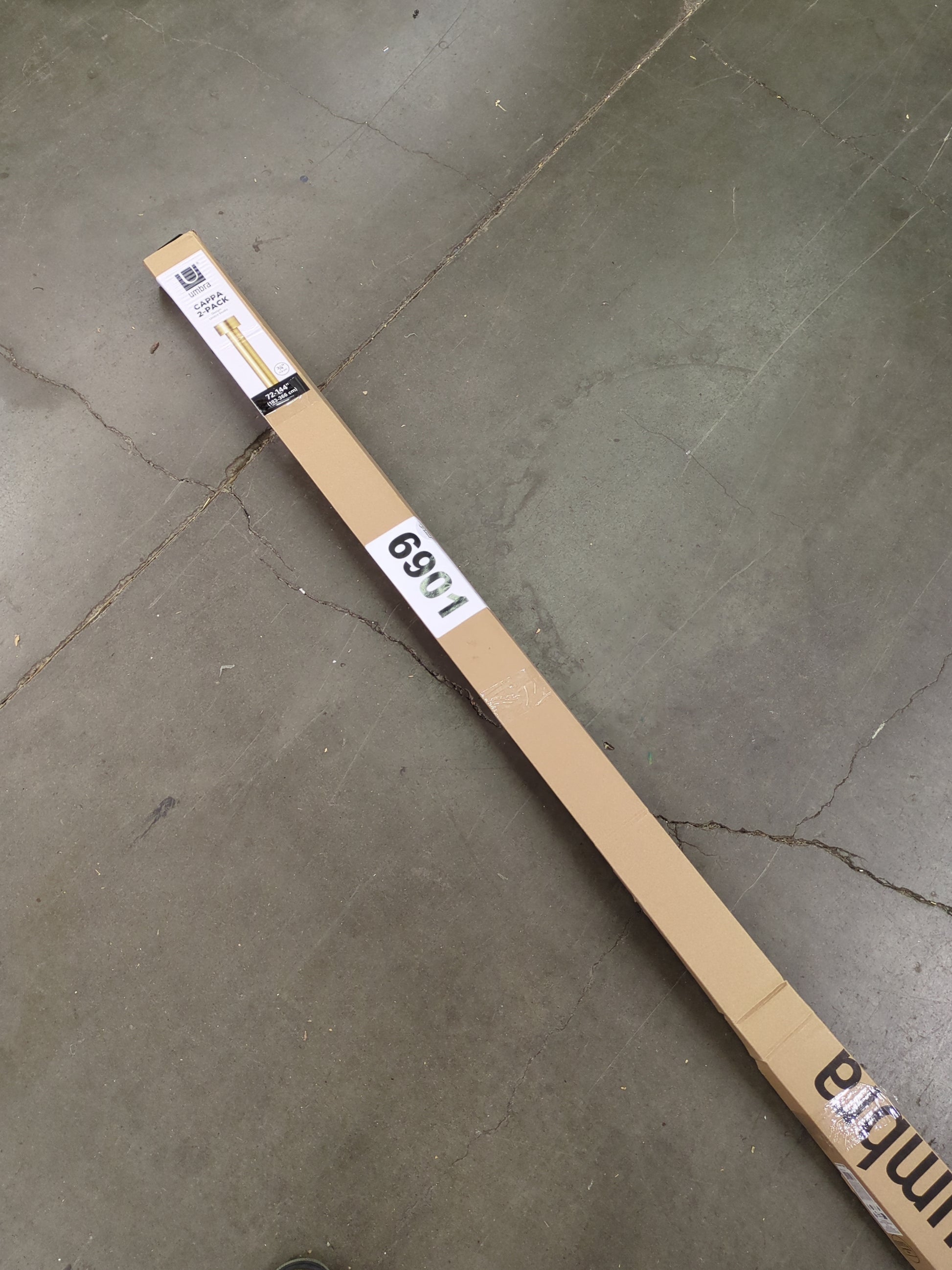 UMBRA CURTAIN ROD - Retail $49