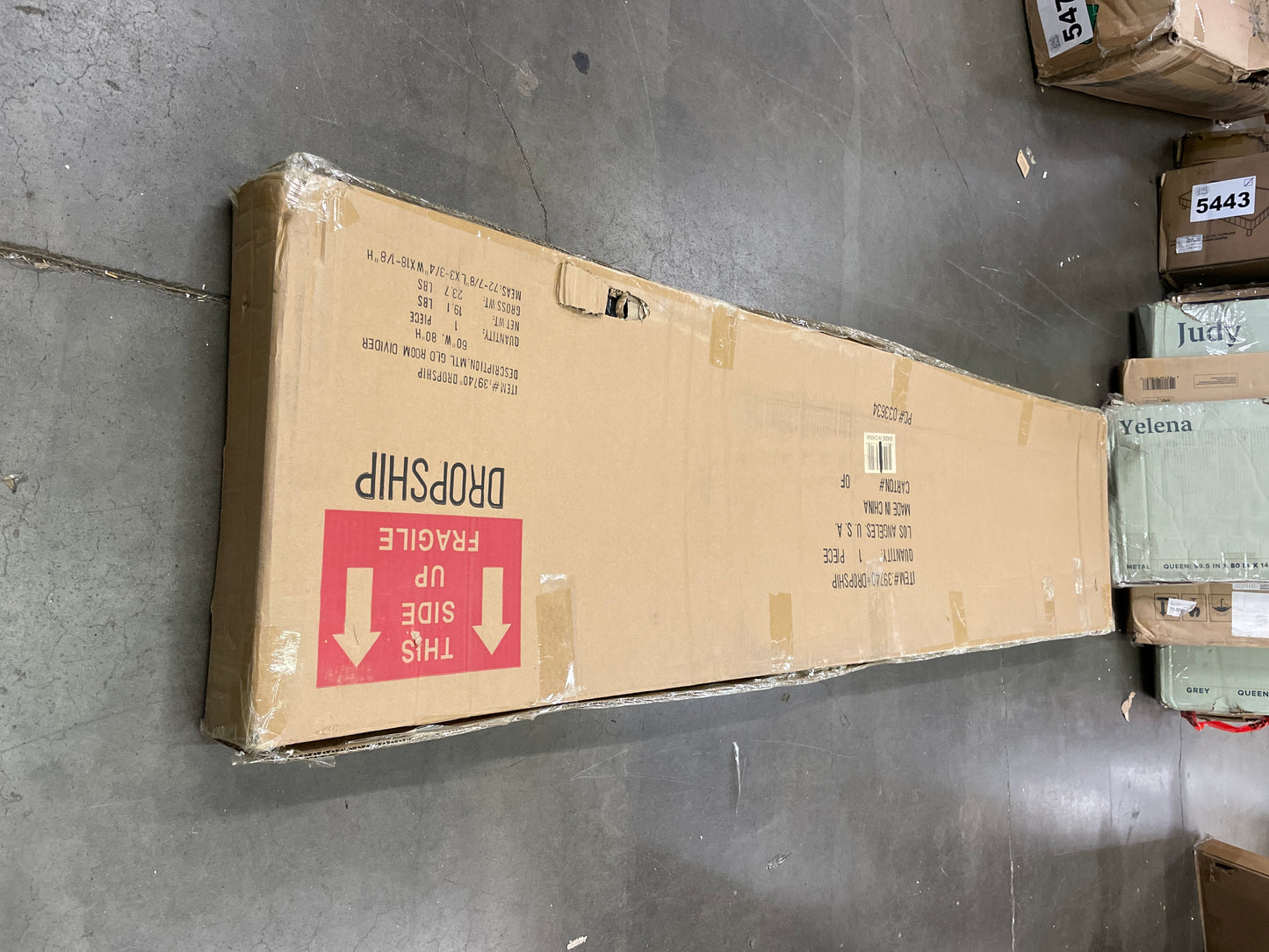 Deco 79 Metal Geometric Partition Room Divider Screen Hinged Foldable Arched Partition 3 Panel Privacy Screen, Room Partition 50" x 1" x 69", Gold - Retail $276