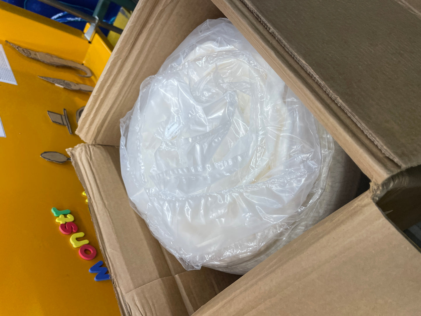 Signature Design by Ashley Queen Size Chime 8 Inch Medium Firm Gel Memory Foam Mattress with Green Tea & Charcoal Extract - Retail $259