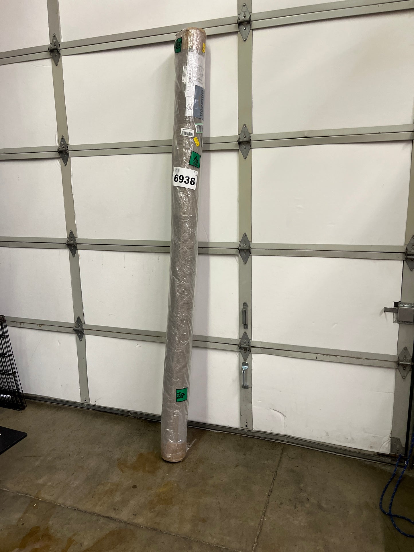 Superior Indoor Large Area Rug, Jute Backed, Perfect For Entryway, Office, Living/ Dining Room, Bedroom, Kitchen, Modern Geometric Patchwork Floor Decor, Clifton Collection, 8' x 10', Grey - Retail $199