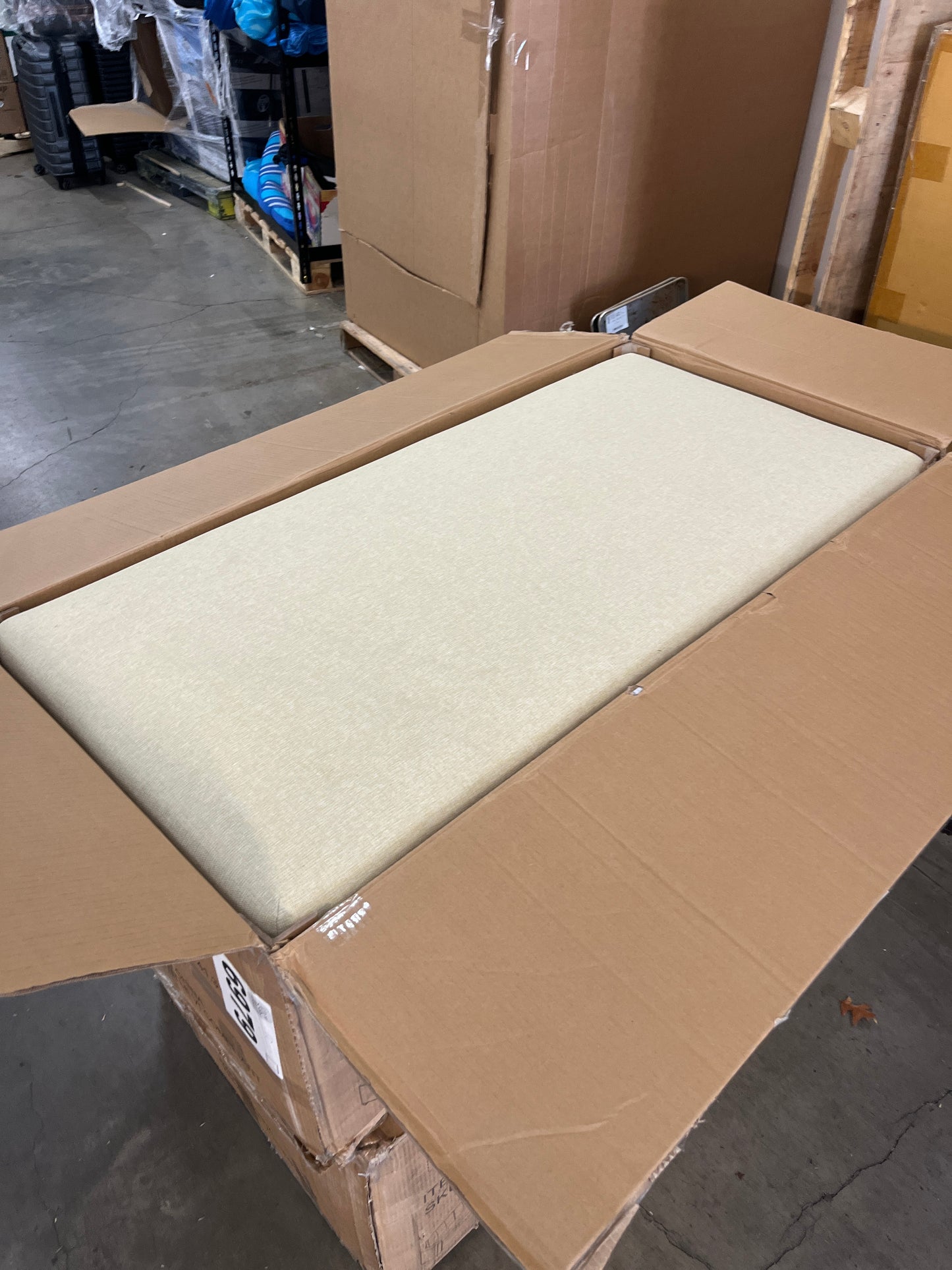 YOPTO Upholstered Pull Out Sectional Sofa with Storage Chaise,Convertible Linen Corner Couch w/ 3 Movable Back Cushions,L-Shaped Reversible Sleeper Sofa Bed,for Living Room Apartment,Beige - Retail $439