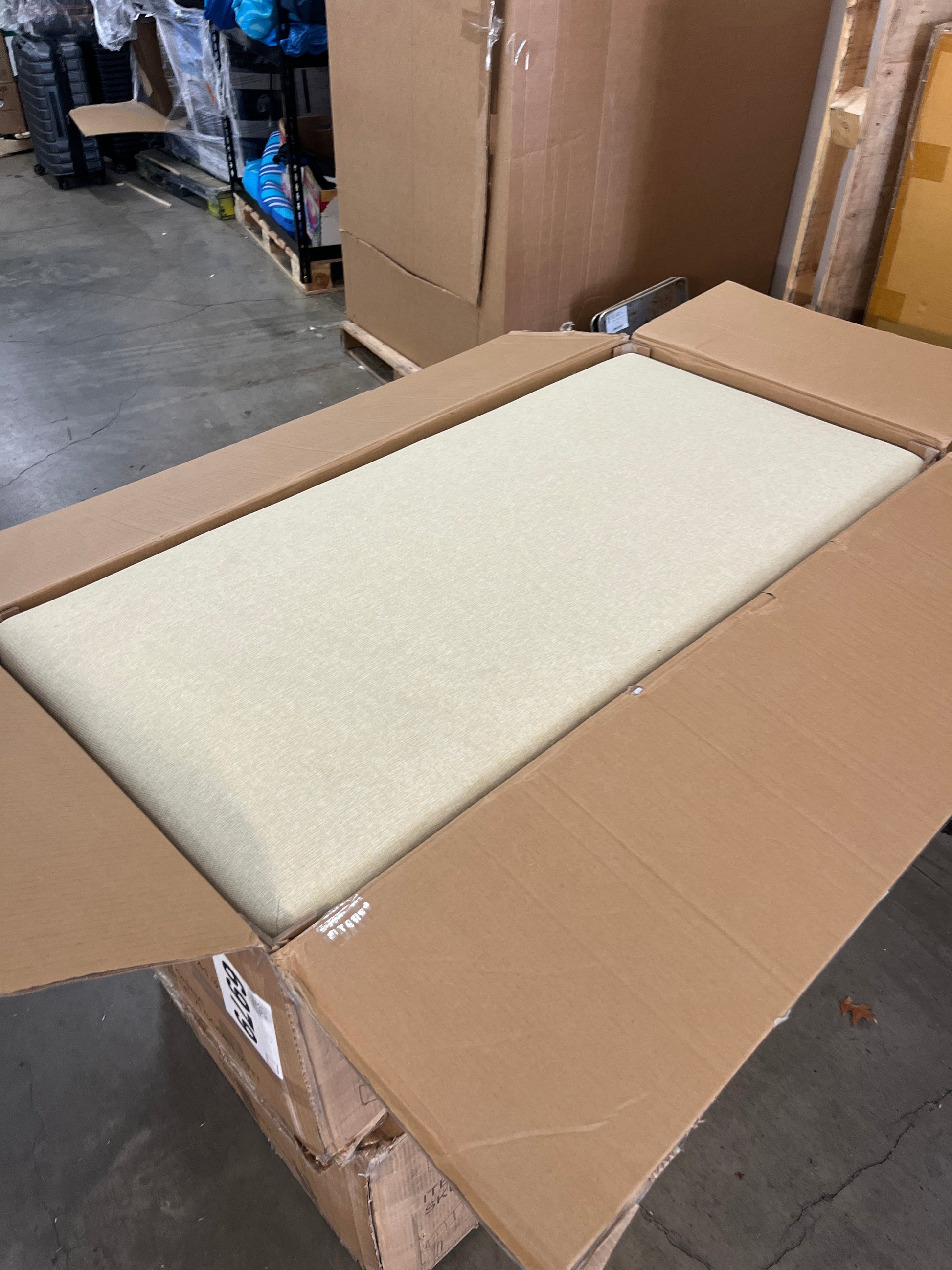 YOPTO Upholstered Pull Out Sectional Sofa with Storage Chaise,Convertible Linen Corner Couch w/ 3 Movable Back Cushions,L-Shaped Reversible Sleeper Sofa Bed,for Living Room Apartment,Beige - Retail $439