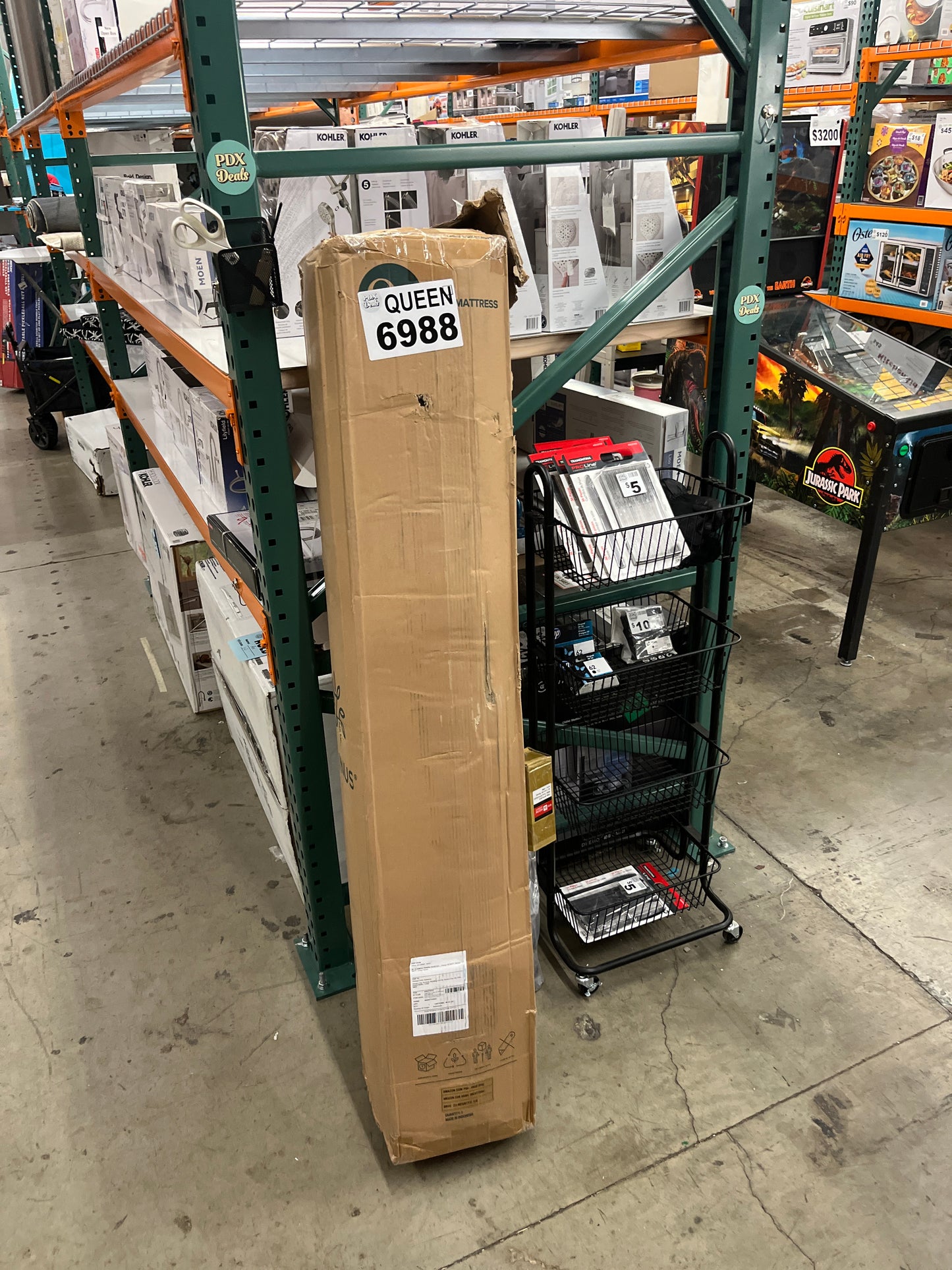 Zinus 12 Inch Green Tea Cooling Memory Foam Mattress [New Version], Queen, Fiberglass Free, Medium Firmness, Cooling Gel Foam, Certified Safe Foams & Fabric, Mattress in A Box - Retail $294