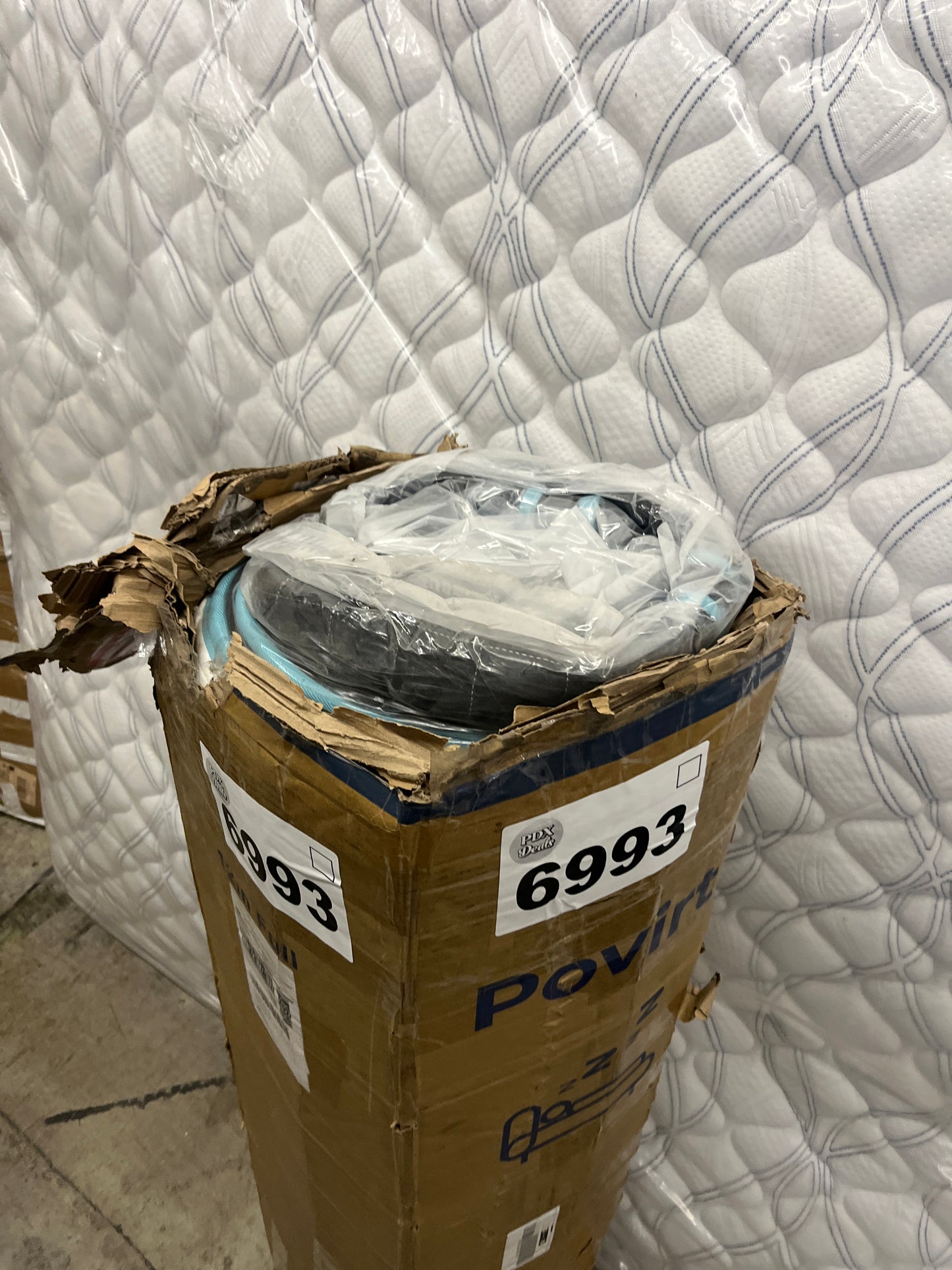 Povirt Full Mattress, 12 Inch Hybrid Full Size Mattress in a Box, Cool Memory Foam and Pocket Coils Innerspring Mattress for Pressure Relief & Motion Isolation, Medium Firm Feel - Retail $259