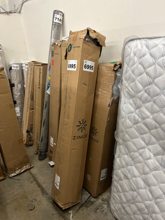 NEW - LUCID QUEEN 10 Inch Memory Foam Mattress - Firm Feel - Bamboo Charcoal and Gel Infusion - Hypoallergenic - Bed in a Box - Temperature Regulating - Pressure Relief - Breathable - Retail $349