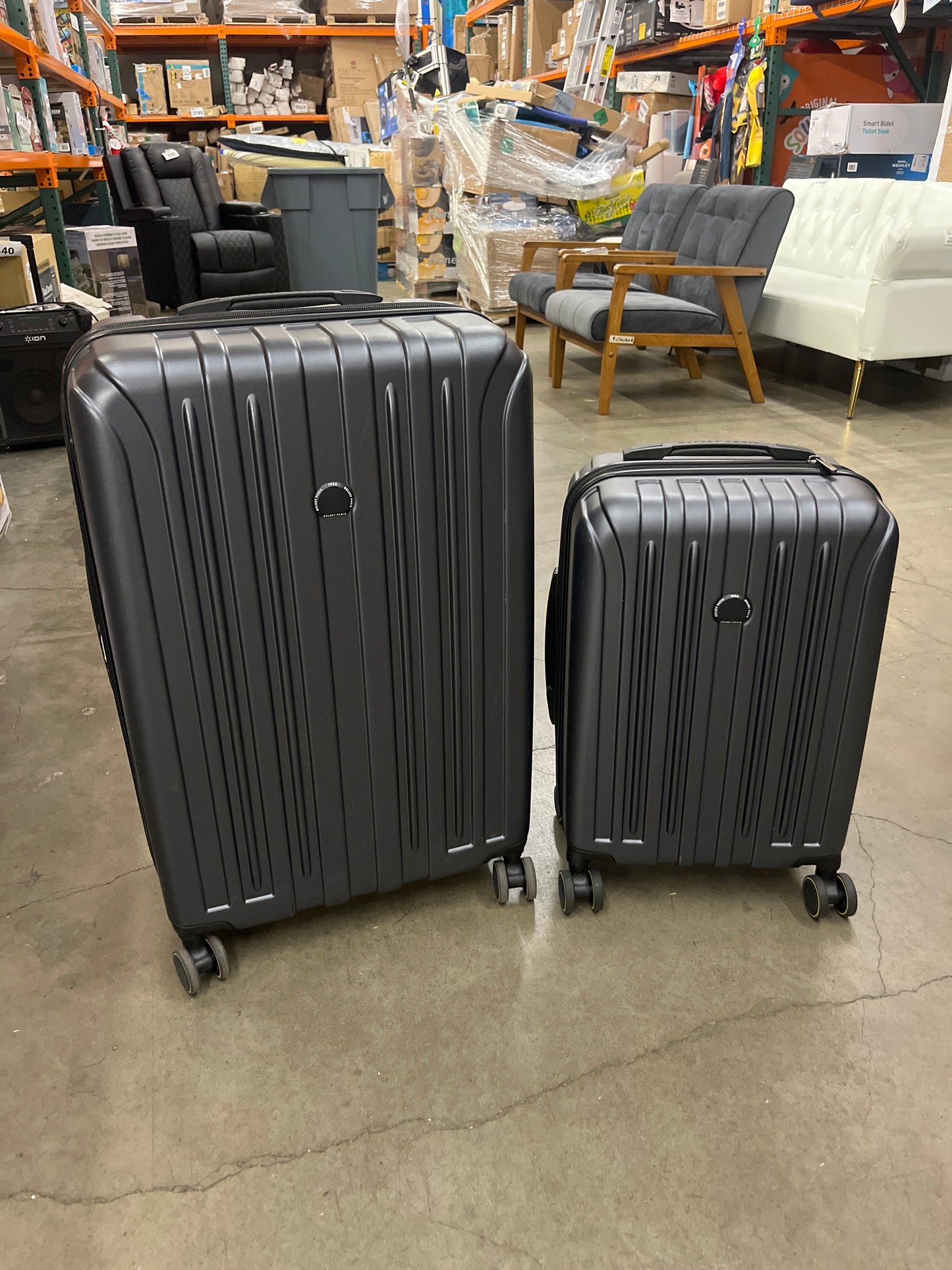 Delsey Paris Accelerate 2-piece Hardside Spinner Luggage Set