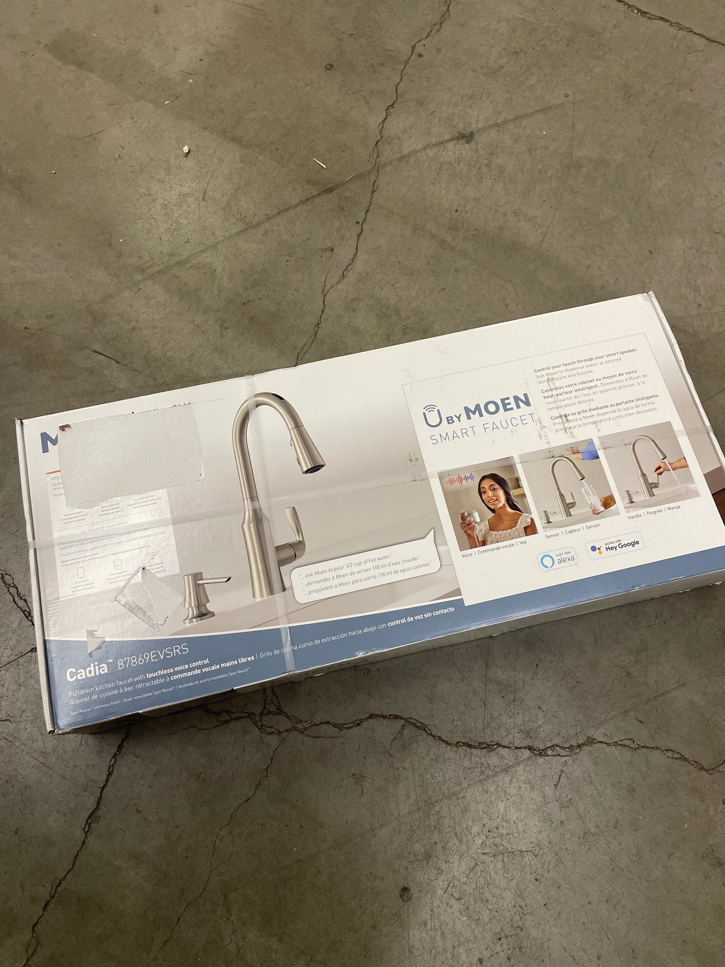 Moen Cadia Pulldown Kitchen Faucet  - Retail $410